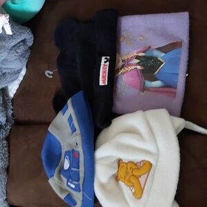 4 hats disney themed bundle